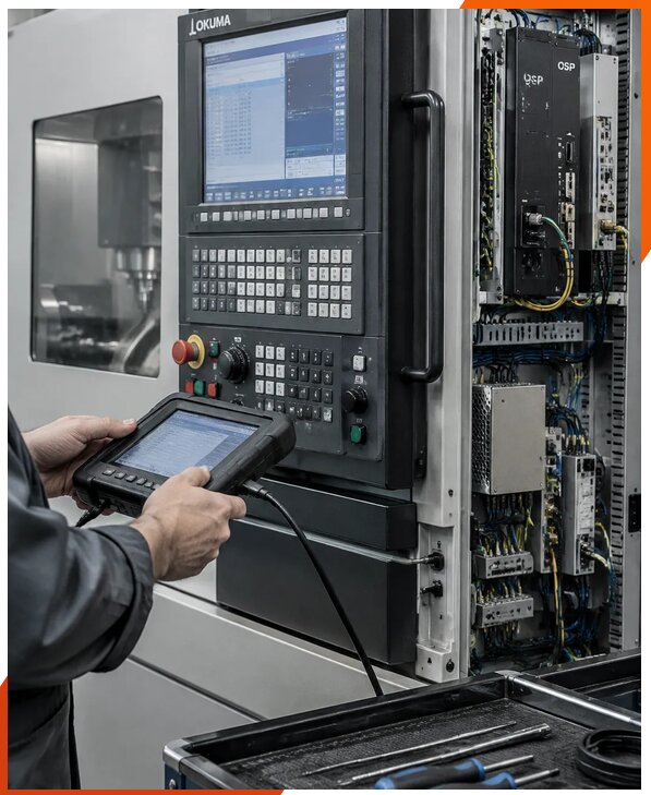 Ремонт систем Okuma OSP в Североморске от 8558 р. | ЮнионикРу